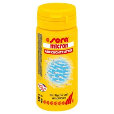 50мл Корм SERA Micron для разведения мальков