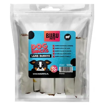 Лакомство в развес BUBU PETS Буррито из Баранины, 1кг