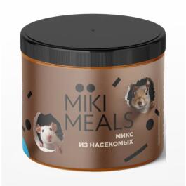 Лакомство Mikimeals "Смесь насекомых" для грызунов, 50гр