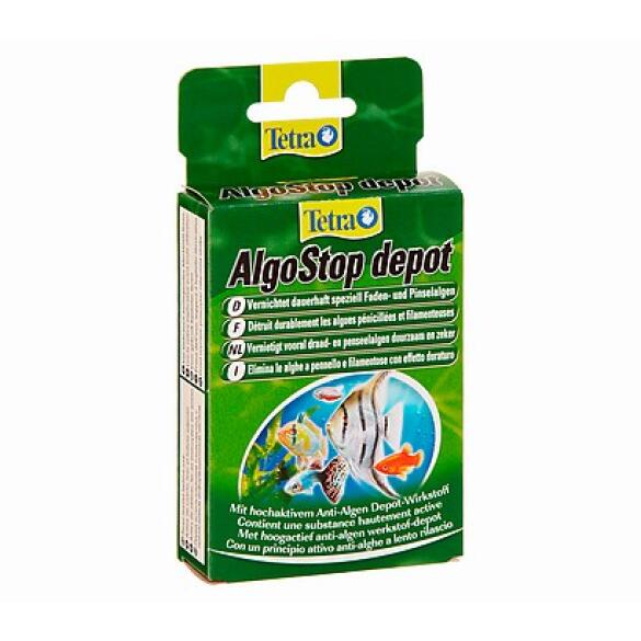 Tetra AlgoStop depot Средство для уничтожения водорослей длительного действия 12таб