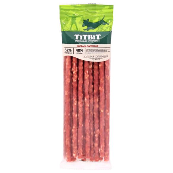 Лакомство TitBit для собак Пармская колбаса, 120гр