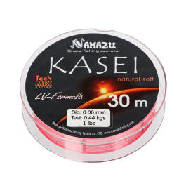 Леска Namazu "Kasei" 0,08мм 30м (красная)