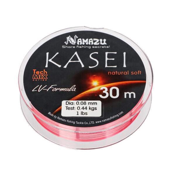 Леска Namazu "Kasei" 0,08мм 30м (красная)