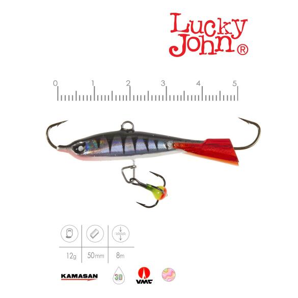 Балансир Lucky John NORDIC 4 + тр. 40мм 12HRT