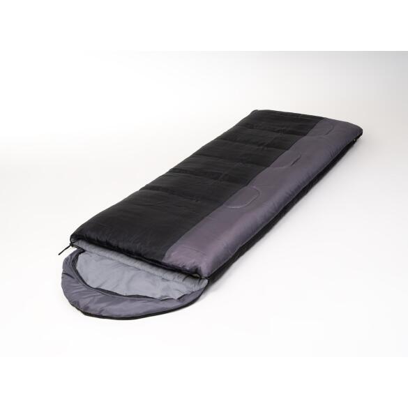 Спальный мешок BalMax Аляска Camping Plus R до -15С, серый