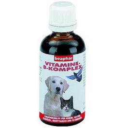 Кормовая добавка B Complex Beaphar, улучшающая состояние шерсти и оперения, 50мл