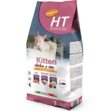 2кг Корм Cennamo HTC KITTEN CHICKEN/RICE для котят с Курицей и Рисом