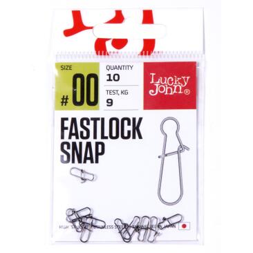Застежка Lucky John Fastlock Snap №00 10шт