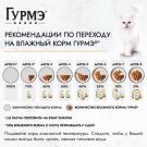 75гр Корм для кошек Gourmet Натуральные рецепты Курица с морковью