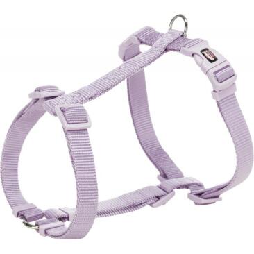 Шлея TRIXIE для собак Premium H-harness XS-S 30-44см/10мм светло-сиреневая