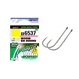 Крючок OWNER Worm BH-Round BC №10, 10шт