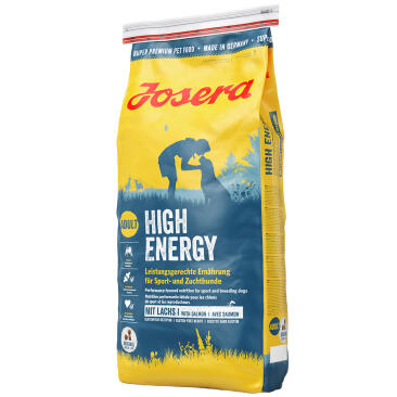 12,5кг Корм Josera High Energy (Adult/Sport Medium/Maxi 30/21) для взрослых спортивных, племенных и рабочих собак с Лососем