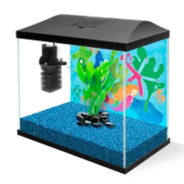 Аквариум AQUAEL LEDDY MINI 35, 19л, 35*18*30см черный (фильтр в комплекте)