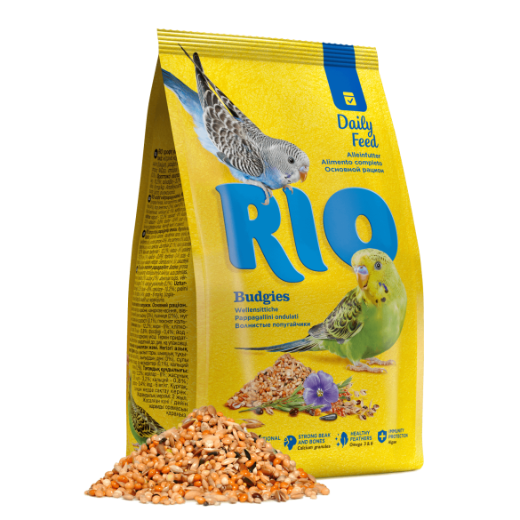 500гр Корм RIO Budgies для волнистых попугаев