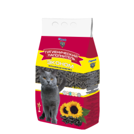 Наполнитель Барсик "Эконом" Кубанская семечка 4,54л