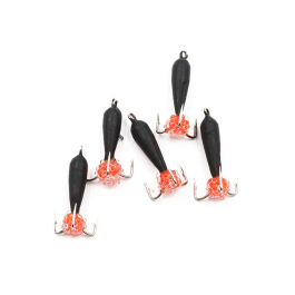 Мормышка вольфрамовая "YAMAN" Черт с петлей, 2 мм, оранжевый 0,5гр