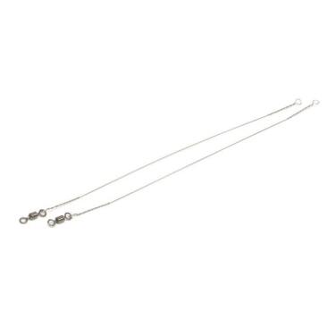 Поводок NAMAZU Econom струна c вертлюгом 25см, 17кг, 5шт
