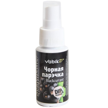 Аттрактант рыболовный Vabik SPRAYMASTER Черная смородина 50г