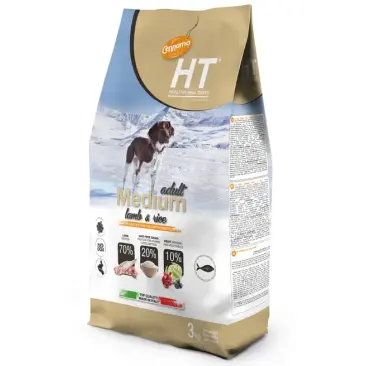 3кг Корм Cennamo HTD Adult MEDIUM LAMB/RICE для взрослых собак средних пород с Ягненком и Рисом