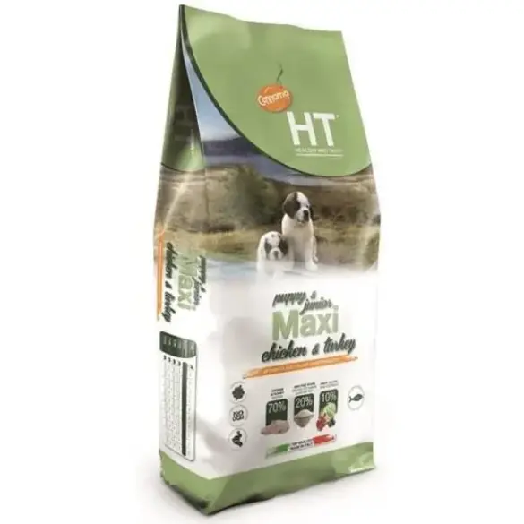 12,5кг Корм Cennamo HTD Puppy MAXI Chicken/Turkey для щенков крупных пород с Курицей и Индейкой