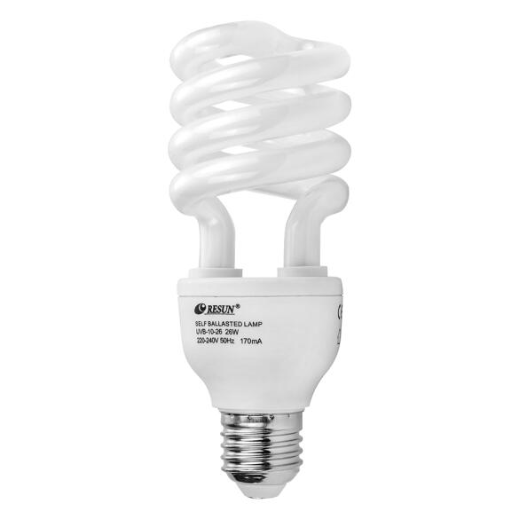 Лампа для террариума E27 RESUN UVB-10%, 26W
