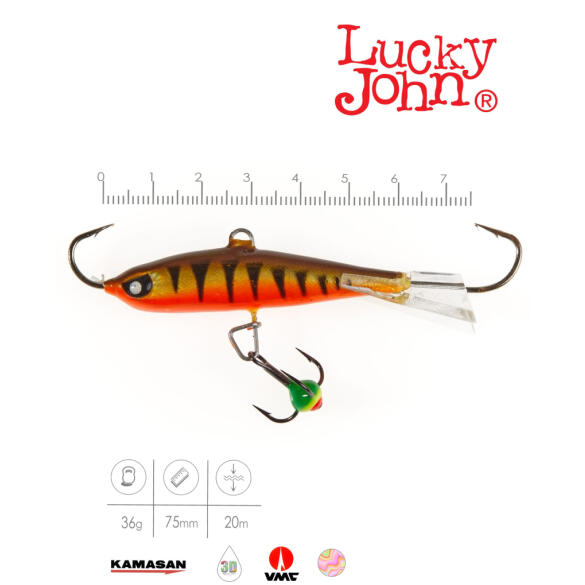 Балансир Lucky John NORDIC 6 + тр. 60мм 41
