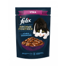 75гр Корм для кошек FELIX мясные ломтики с Уткой