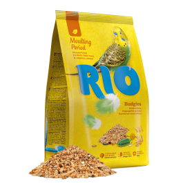 Корм RIO Budgies для волнистых попугаев в период линьки, 1кг