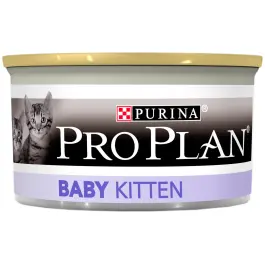 85гр Консервы PRO PLAN Baby kitten Мусс для котят и беременных/кормящих кошек