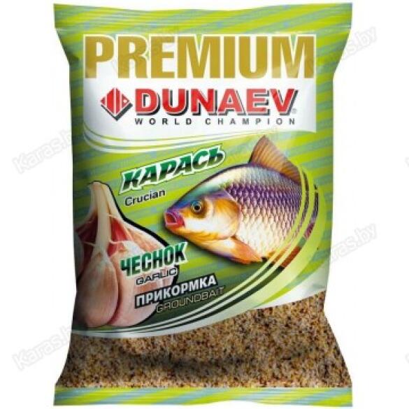 Прикормка "DUNAEV-PREMIUM" 1кг Карась Чеснок