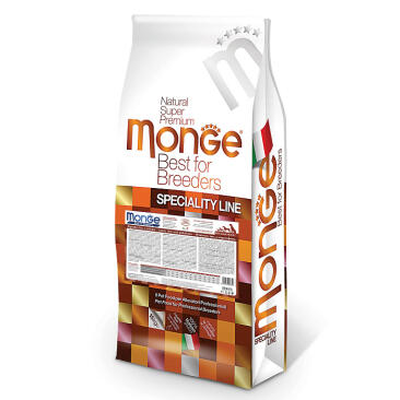 15кг Корм Monge Dog Monoprotein Adult Lamb/Rice для взрослых собак всех пород c Ягненком и рисом