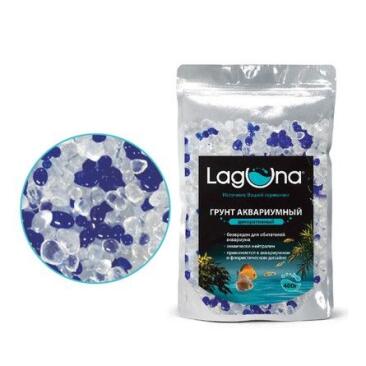 Грунт 016AS акриловый, 400г, белый/синий, Laguna