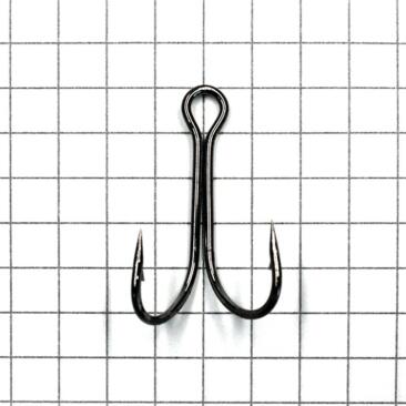 Крючок Namazu «Double Hook Long», размер 4 (INT), цвет BN, Двойник 1шт