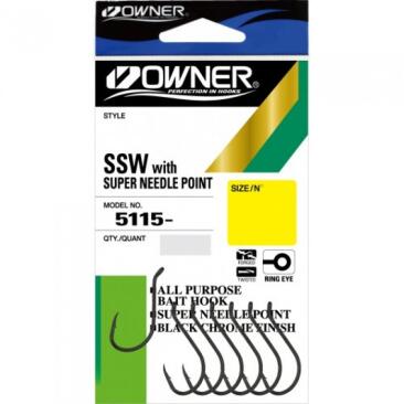 Крючок OWNER GUT SSW  BC №7 3шт