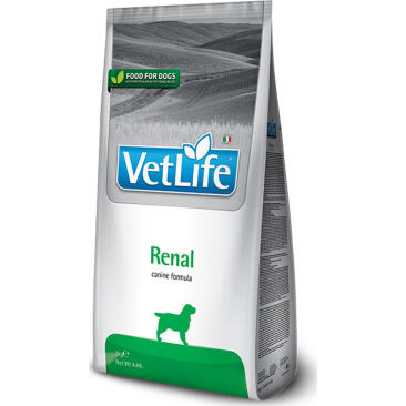 2кг Корм Farmina Vet Life Dog Renal диета для взрослых собак при заболеваниях почек