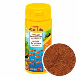 50мл Корм SERA Vipan Baby Микрохлопья для мальков