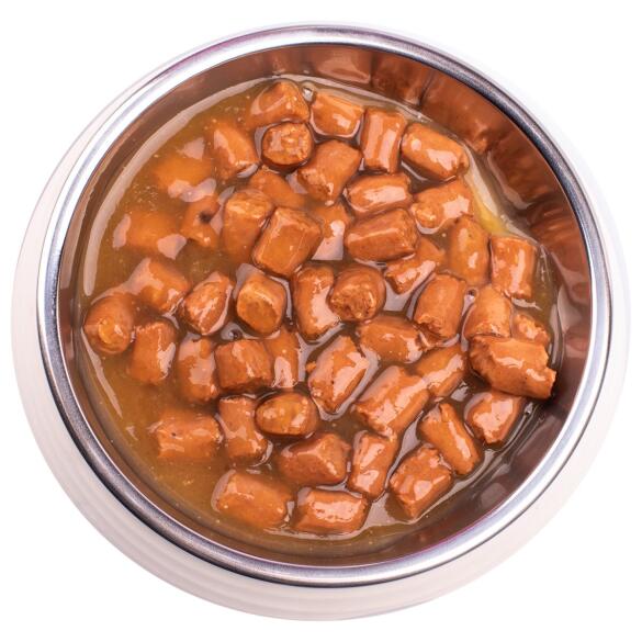 100гр Gemon Dog Senior Turkey кусочки индейки для пожилых собак