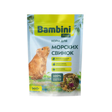 800гр Корм Bambini Pets для Морских Свинок