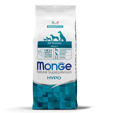 Корм в развес Monge Dog SP HYPO Salmon/Tuna гипоаллергенный для взрослых собак всех пород с Лососем и тунцом, 1кг