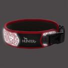 Ошейник HUNTER Collar Divo Reflect 45-55/L, Красный/серый