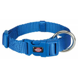 Ошейник TRIXIE Premium Collar S-M 30-45см/15мм синий