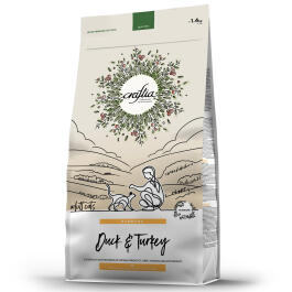 1,4кг Корм Craftia Harmona Adult Cat беззерновой для взрослых кошек из Утки и индейки