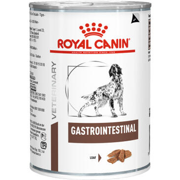 400гр Консервы ROYAL CANIN Gastrointestinal диета для взрослых собак при нарушении пищеварения, паштет