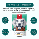 100гр Лакомство WANPY для собак соломка из мяса ягненка