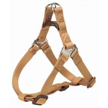 Шлея TRIXIE для собак Premium Harness XS-S 30-40см/10мм карамель
