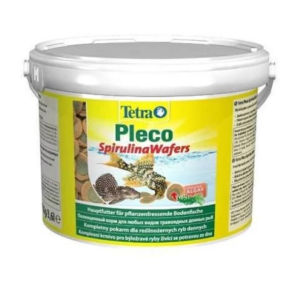 Корм в развес TETRA Pleco SpirulinaWafers пластинки для любых травоядных донных рыб, 1кг