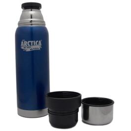 Термос Арктика 106, 900мл синий, 2 чашки, ударопрочное покрытие