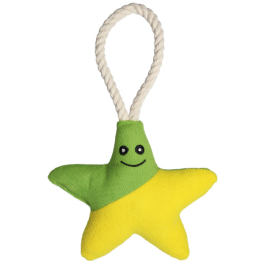 Игрушка Котики Собачки "Звёздочка с канатом" для животных, 20*8см