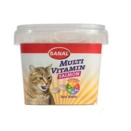 100гр Лакомство SANAL Multi Vitamin для кошек