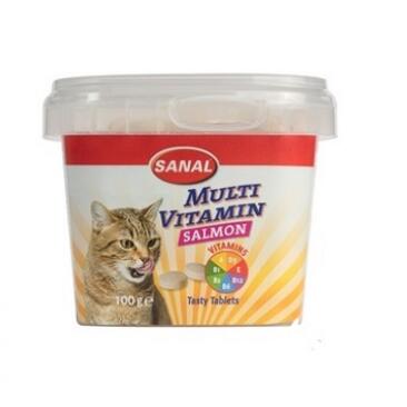 100гр Лакомство SANAL Multi Vitamin для кошек